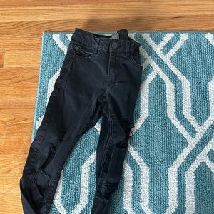 Garage size 0 black jeans